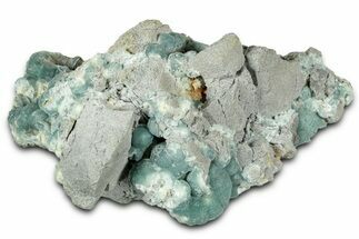 Botryoidal Blue-Green Wavellite Formation - Arkansas #327413