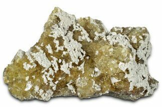 Gemmy Yellow Fluorite Cluster - Spain #327146