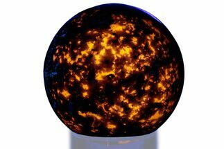 Highly Fluorescent Yooperlite Sphere - Michigan #327400