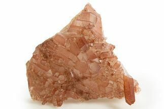 Tangerine Quartz Crystal Cluster - Brazil #328871