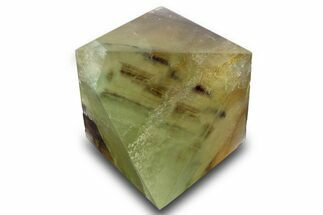 Polished Colorful Fluorite Octahedron - China #328792