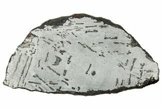 Etched Canyon Diablo Meteorite Slice ( g) - Arizona #329383