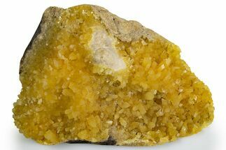 Fluorescent Yellow Calcite Crystal Cluster - South Dakota #330387