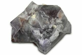 Purple Cubic Fluorite Crystal Cluster - Colorado #330469