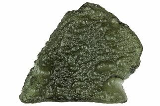 Green Moldavite Tektite ( g) - Czech Republic #330740