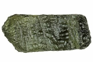 Green Moldavite Tektite ( g) - Czech Republic #330766
