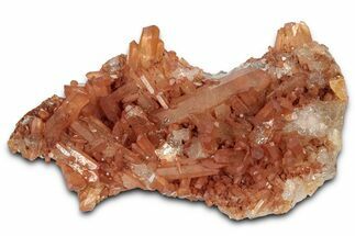 Tangerine Quartz Crystal Cluster - Brazil #328935