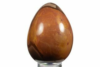 Polished Polychrome Jasper Egg - Madagascar #331724