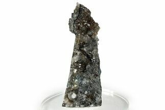 Glassy Quartz Crystals over Plancheite - Sanda, Congo #332863