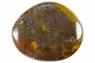 Polished Ocean Jasper Stone - Madagascar #330021