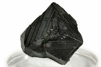 Striated Octahedral Magnetite Crystal - Utah #333949