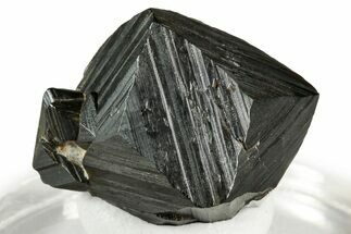 Striated Octahedral Magnetite Crystal - Utah #333960