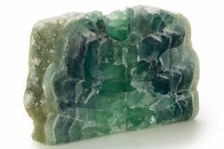 Polished Green Fluorite Bookends - Mexico #335273