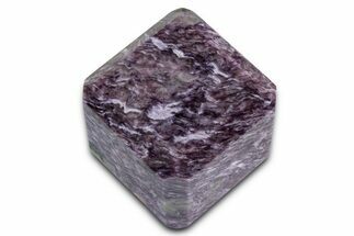 Polished Purple Charoite Cube - Siberia #335590
