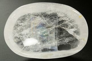 Polished Clear Quartz Dish - Madagascar #336432