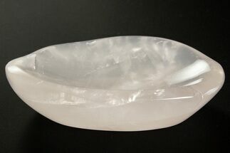 Polished Rose Quartz Dish #336889