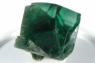 Fluorescent Green Fluorite Twins - Diana Maria Mine, England #337496