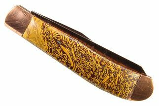 Pocket Knife With Miriam Stone Inlays #337595