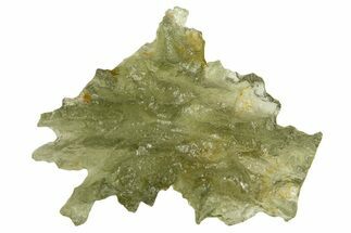 Green Moldavite Tektite ( g) - Besednice, Czech Republic #337746