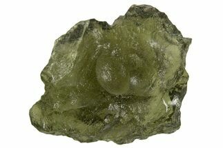 Green Moldavite Tektite ( g) - Czech Republic #337796