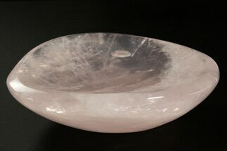 Polished Rose Quartz Dish #338446
