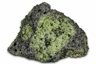 Peridot Crystals in Basalt - Arizona #340231