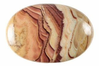 Polished Rolling Hills Dolomite Pocket Stone - Mexico #341945