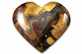Marra Mamba Tiger's Eye Heart - Australia #342029