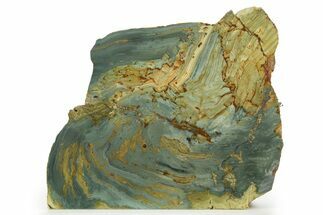 Free-Standing, Gary Green Jasper (Larsonite) Bog Wood - Oregon #334830
