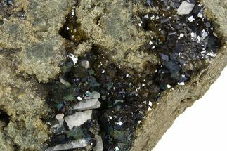 Iridescent, Rainbow Andradite Garnets - Norway #342360