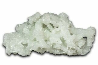 Sparkly Prehnite Pseudomorph After Laumontite - India #342416