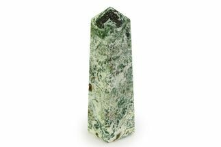 Polished Tree Agate Tower - India #343107