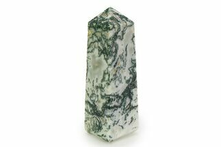Polished Tree Agate Tower - India #343110