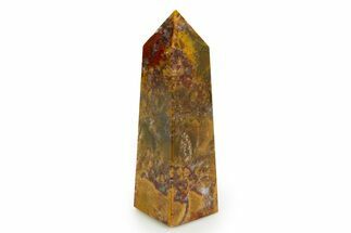 Polished King Cobra Jasper Tower - India #343127