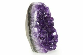 Free-Standing Amethyst Crystal Cluster - Uruguay #343750