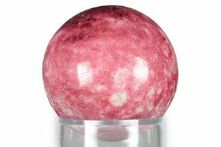 Hot-Pink, Polished Thulite Sphere - Trondheim, Norway #343935