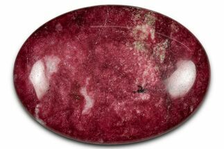 Vibrant Polished Thulite Stone - Trondheim, Norway #343917