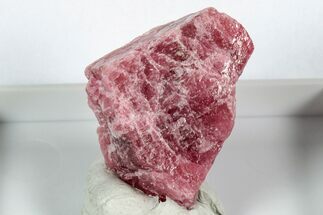 Striking Cherry-Red Rhodonite Specimen - Brazil #344958