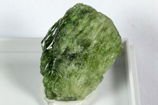 Lustrous Green Chrome Diopside - Minas Gerais, Brazil #344969