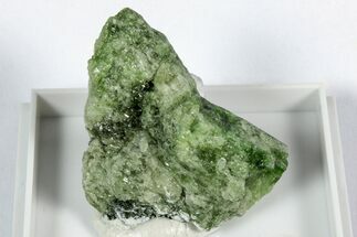 Lustrous Green Chrome Diopside - Minas Gerais, Brazil #344972