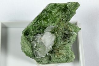 Lustrous Green Chrome Diopside - Minas Gerais, Brazil #344978