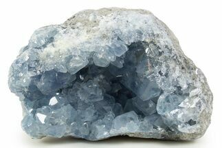 Sparkling Celestine (Celestite) Geode - Madagascar #344757