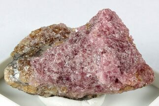 Pink Vittinkiite with Orange Spessartine Garnets - Madagascar #345072