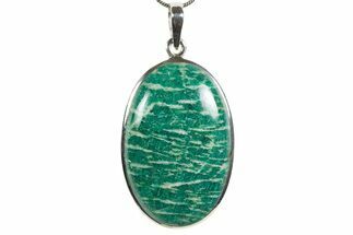 Amazonite Pendant (Necklace) - Sterling Silver #345257