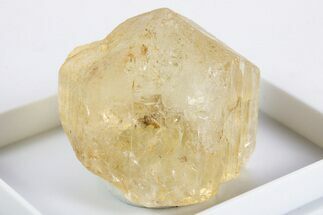 Terminated Yellow Marialite (Scapolite) Crystal - Tanzania #345755