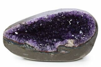 Sparkly Deep-Purple Amethyst Geode - Uruguay #345971