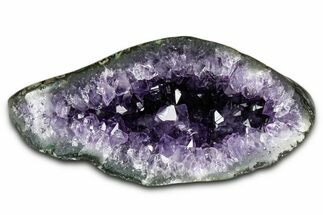 Sparkly Deep-Purple Amethyst Geode - Uruguay #345941