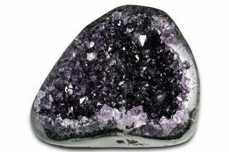 Sparkly Deep-Purple Amethyst Geode - Uruguay #345942
