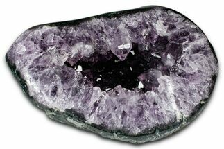 Brilliant Deep-Purple Amethyst Geode - Uruguay #345950