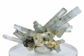 Aquamarine Crystal Spray - Erongo Mountains, Namibia #346209
